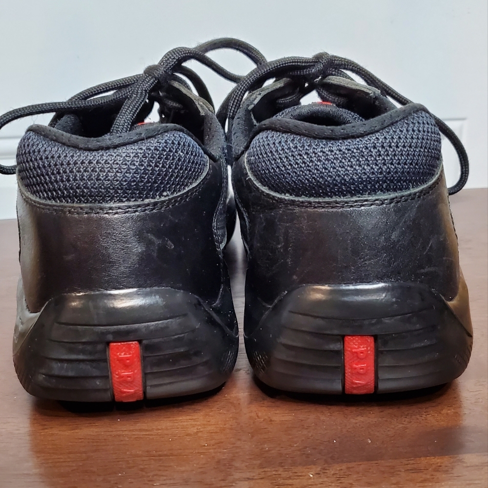 Prada Sneakers, Black, Size 11 - Picture 4 of 16